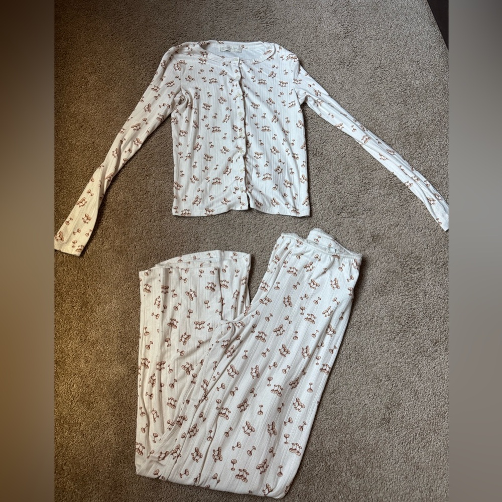 ABERCROMBIE & FITCH PJ SET - ESPRESSO MARTINI